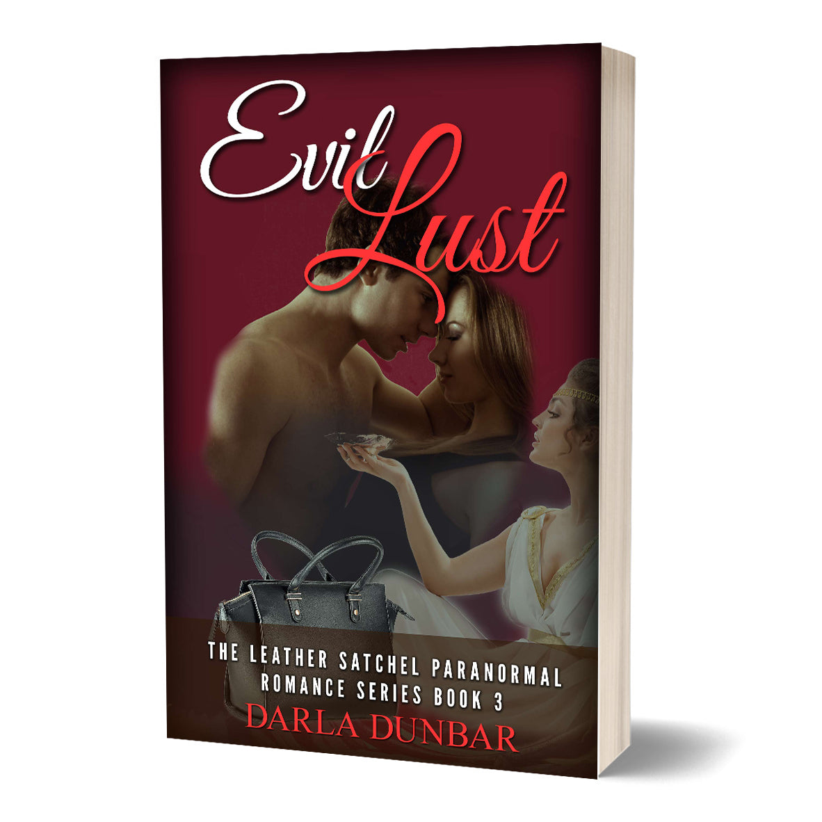 Evil Lust: The Leather Satchel Paranormal Romance Series, Book 3 Cover